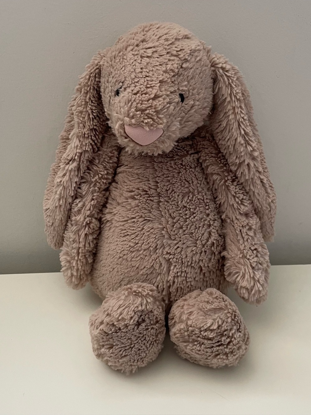 Jellycat Bashful Beige Bunny Medium 15" Rabbit Plush